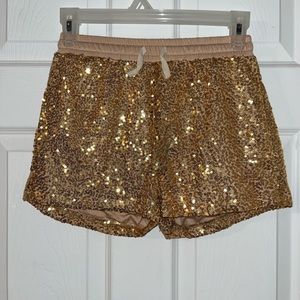 Women’s sequin shorts NWOT